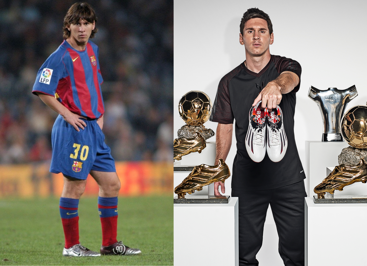 shoes messi wears